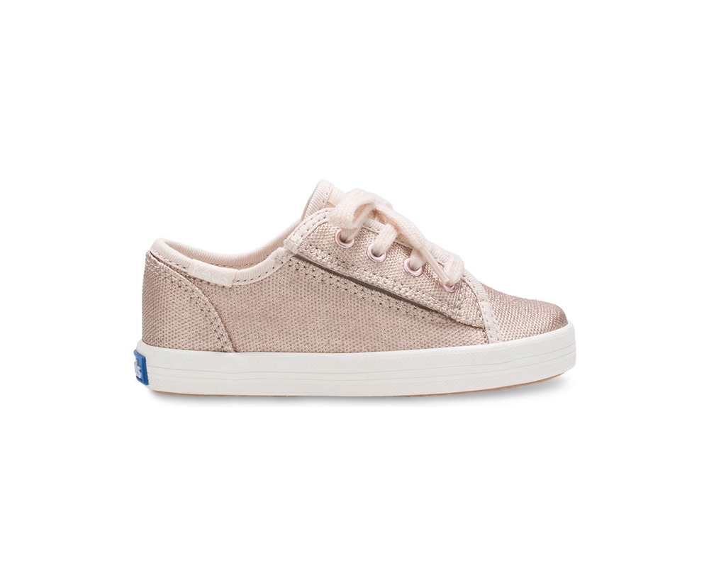 Basket Keds Enfant Rose Doré - Kickstart Jr. - 087-JRHDWF